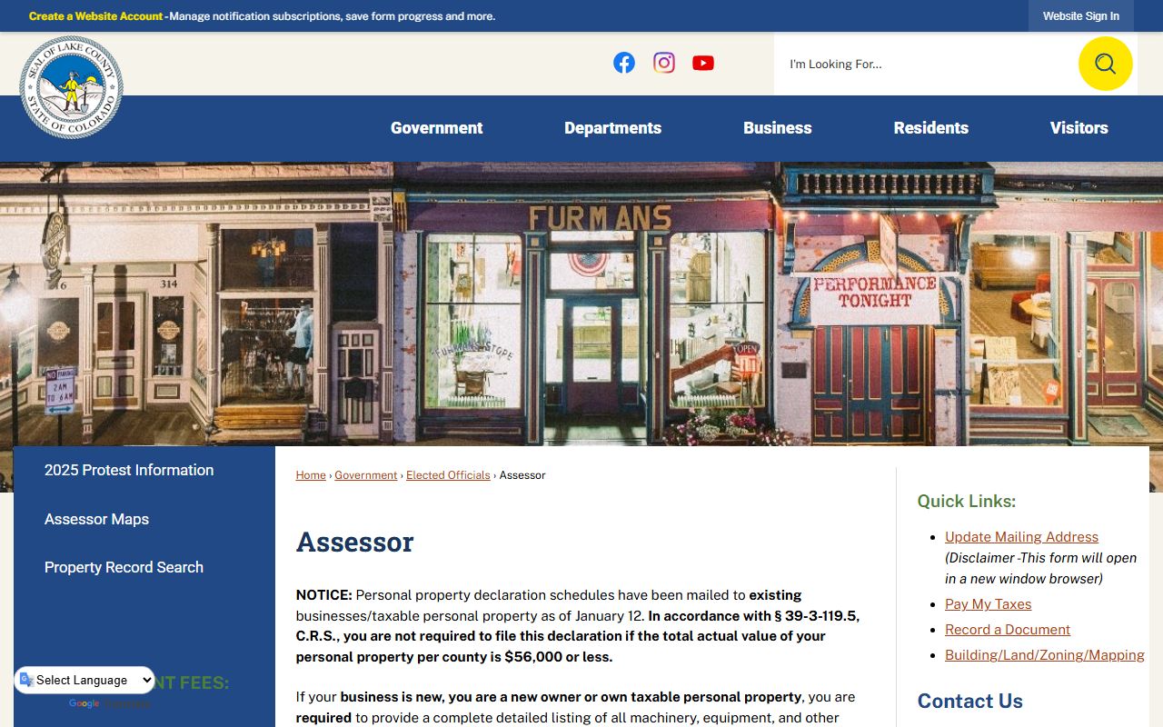 Lake Assessor Assessor Page Lake County Property Tax Records