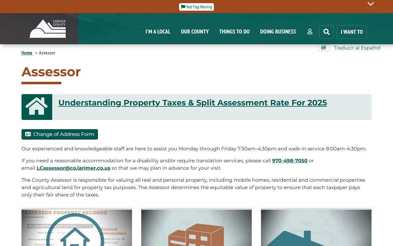 Larimer Assessor Assessor Homepage Larimer County Property Tax Records